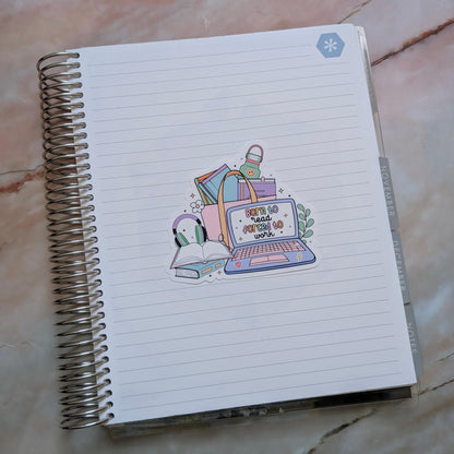 Forced To Work || Large Deco Sticker