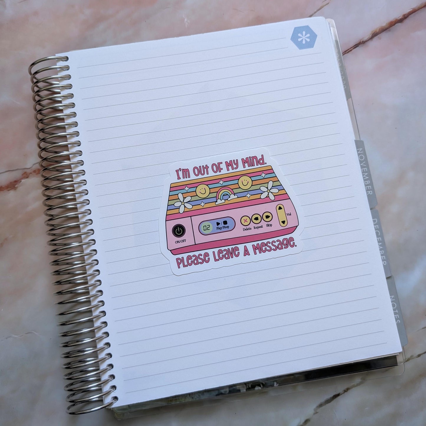 Leave A Message || Large Deco Sticker