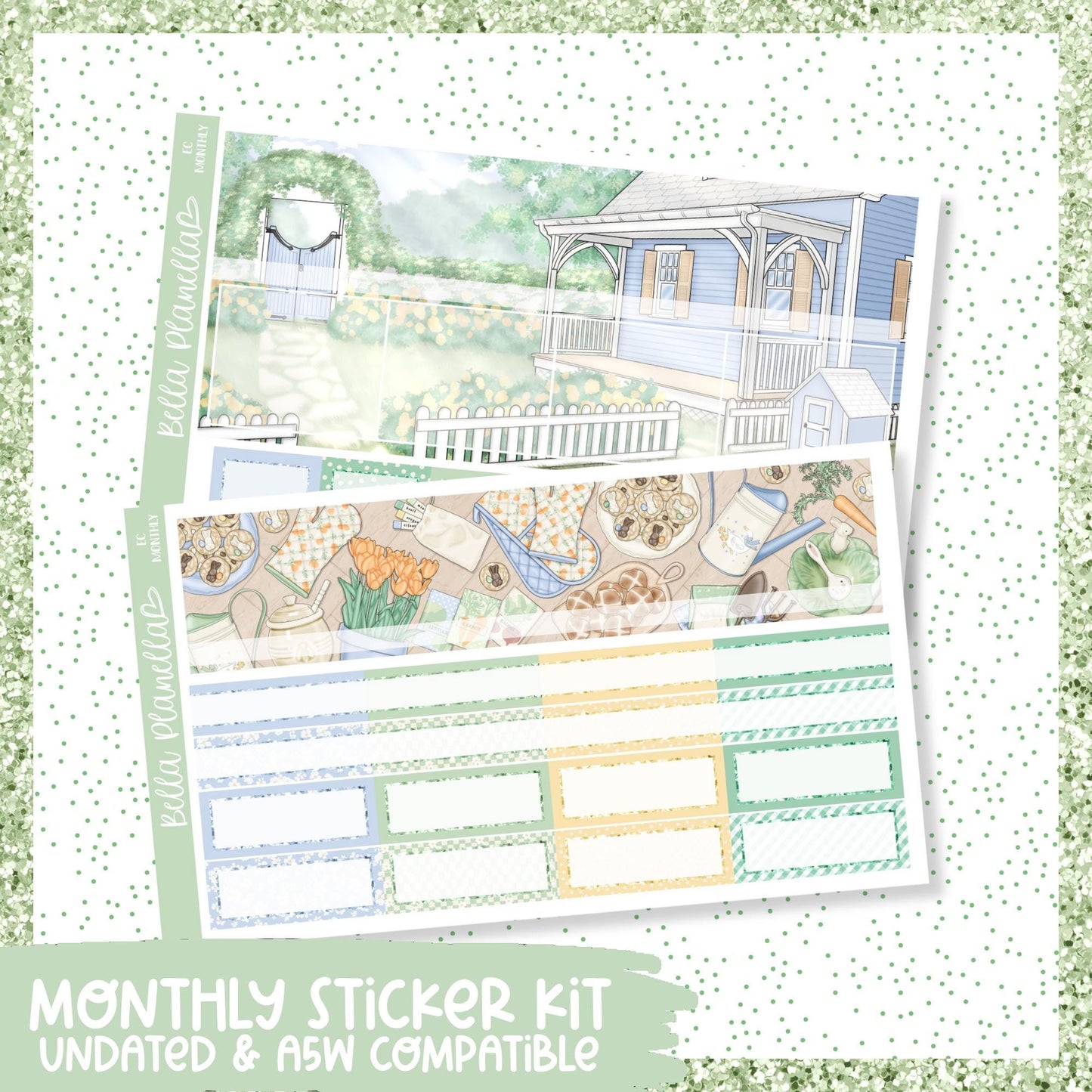 Spring Garden || Undated Monthly