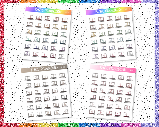 All 4 Laptop || Multicolour Doodles