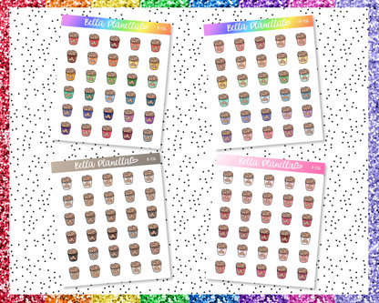Chicken Bucket || Multicolour Doodles