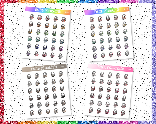 Gaming Headset || Multicolour Doodles