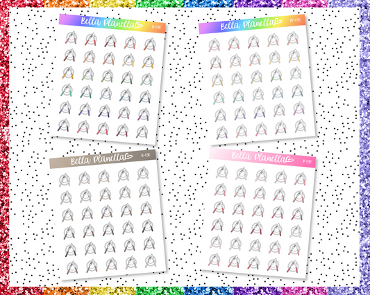 Plate || Multicolour Doodles