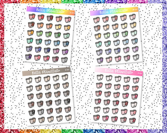Popcorn || Multicolour Doodles